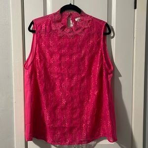 Andree sleeveless top Sz 1x